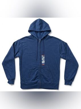 NWT🏷️ Men’s Mission Ridge Navy Classic Zip-Up Hoodie Size Small